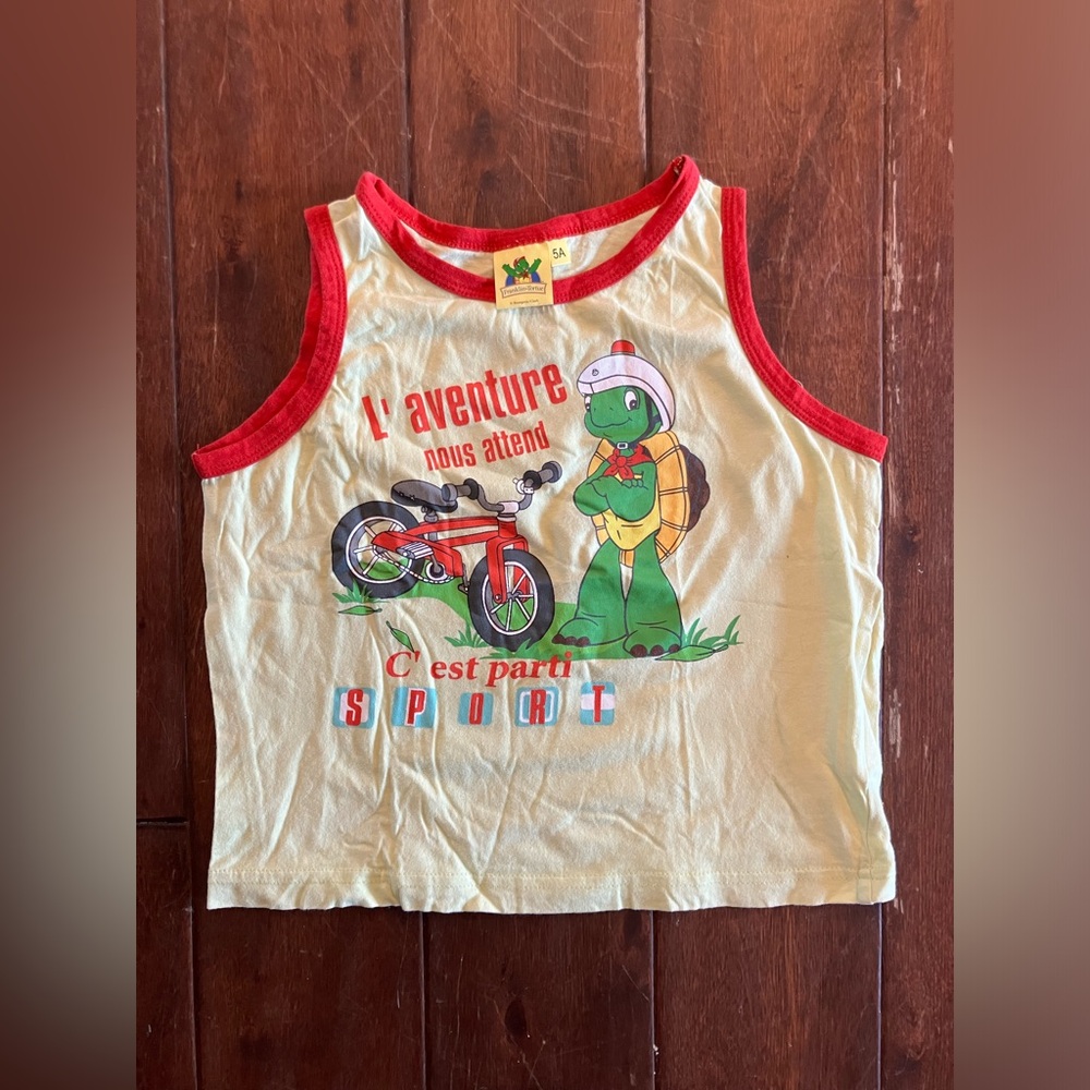 Franklin the Turtle Tank Top Boys 5